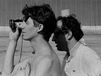 Dominique Bagouet, Charles Picq / photo Christian Ganet
