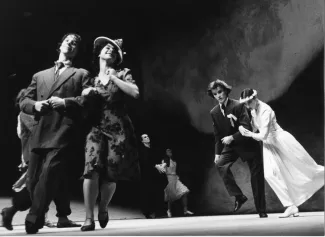 Dominique Bagouet, Bénédicte Billiet, Jean Rochereau, Sylvain Richard, Geneviève Sorin